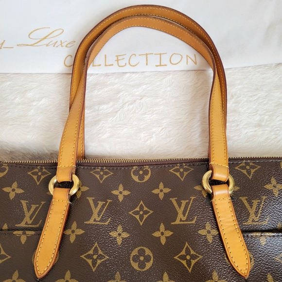 💕CLASSIC Tote Bag Discontinued LOUIS VUITTON Totally PM Monogram - Picture 4 of 16